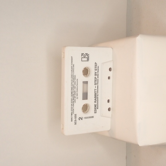 Eddie rabbitt step by step vintage cassette tape 1981 Elektra records - Picture 6 of 9